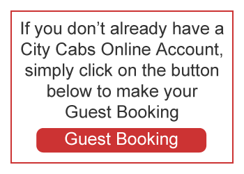 book a taxi as a guest
